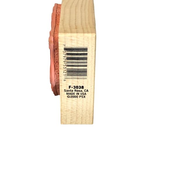 PSX-F3038 Designs Three Christmas Ornaments Rubber Stamp 2000 - Picture 2 of 3